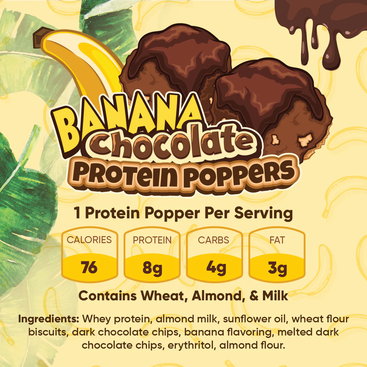 3 Banana Chocolate Protein Poppers - Image 3
