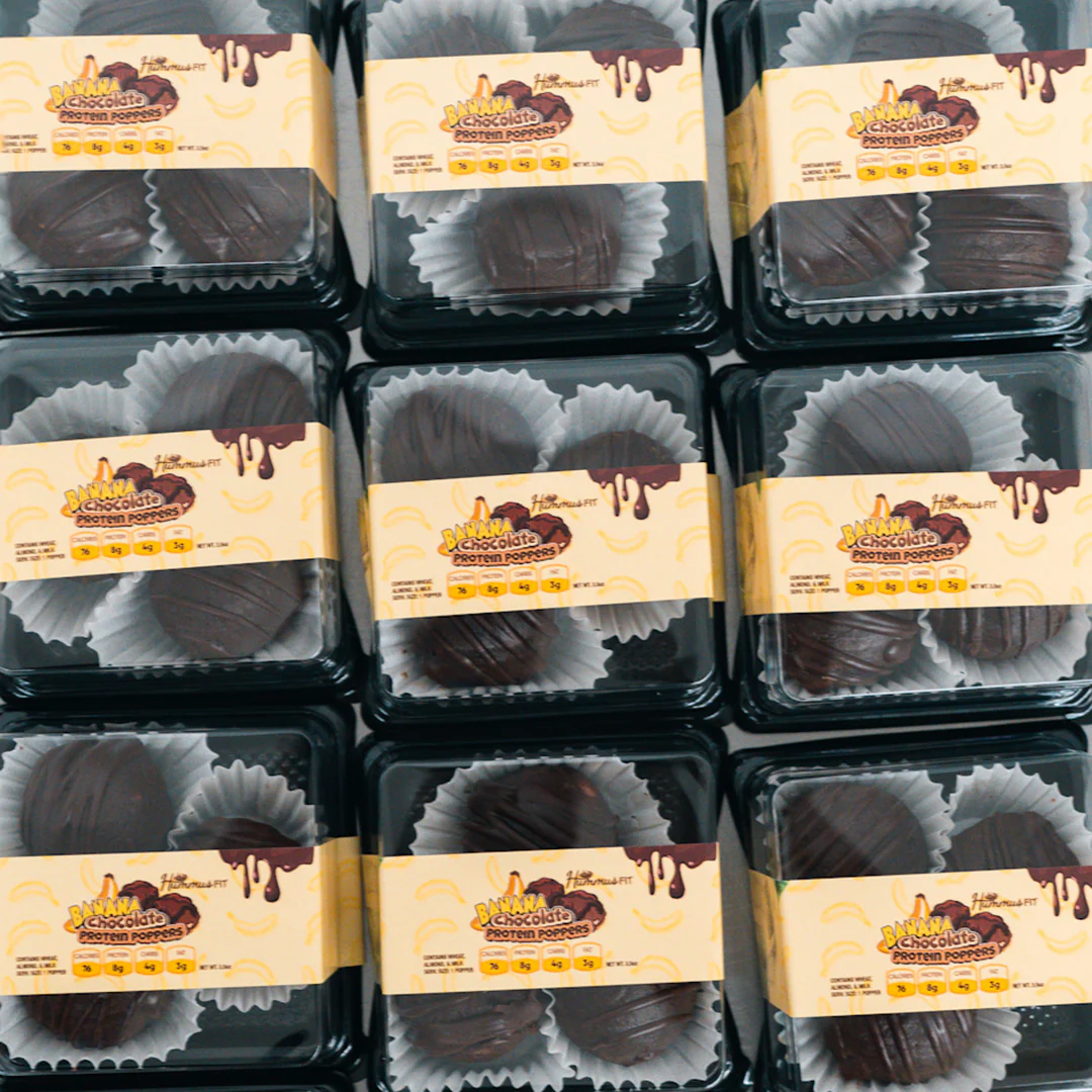 3 Banana Chocolate Protein Poppers - Image 9