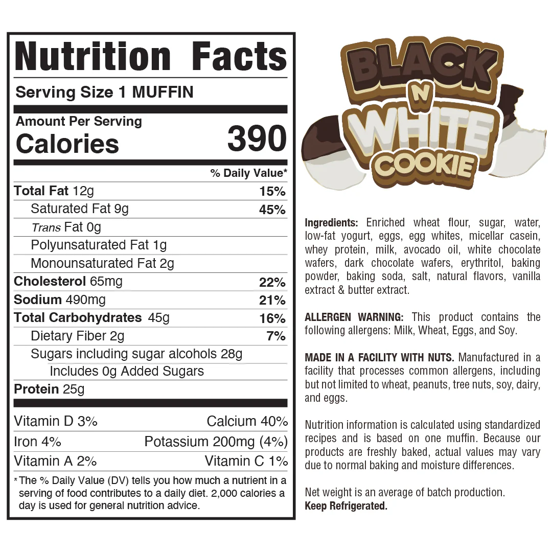 Buffin Muffin - Black & White Cookie - Image 2