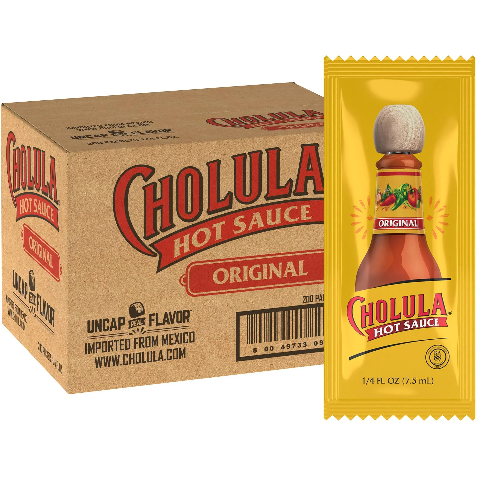 Cholula Hot Sauce Packets (200 count)