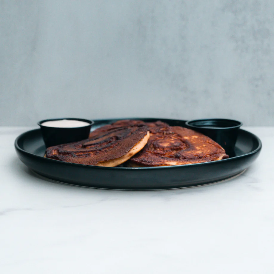 Cinnamon Roll Pancakes - Image 5