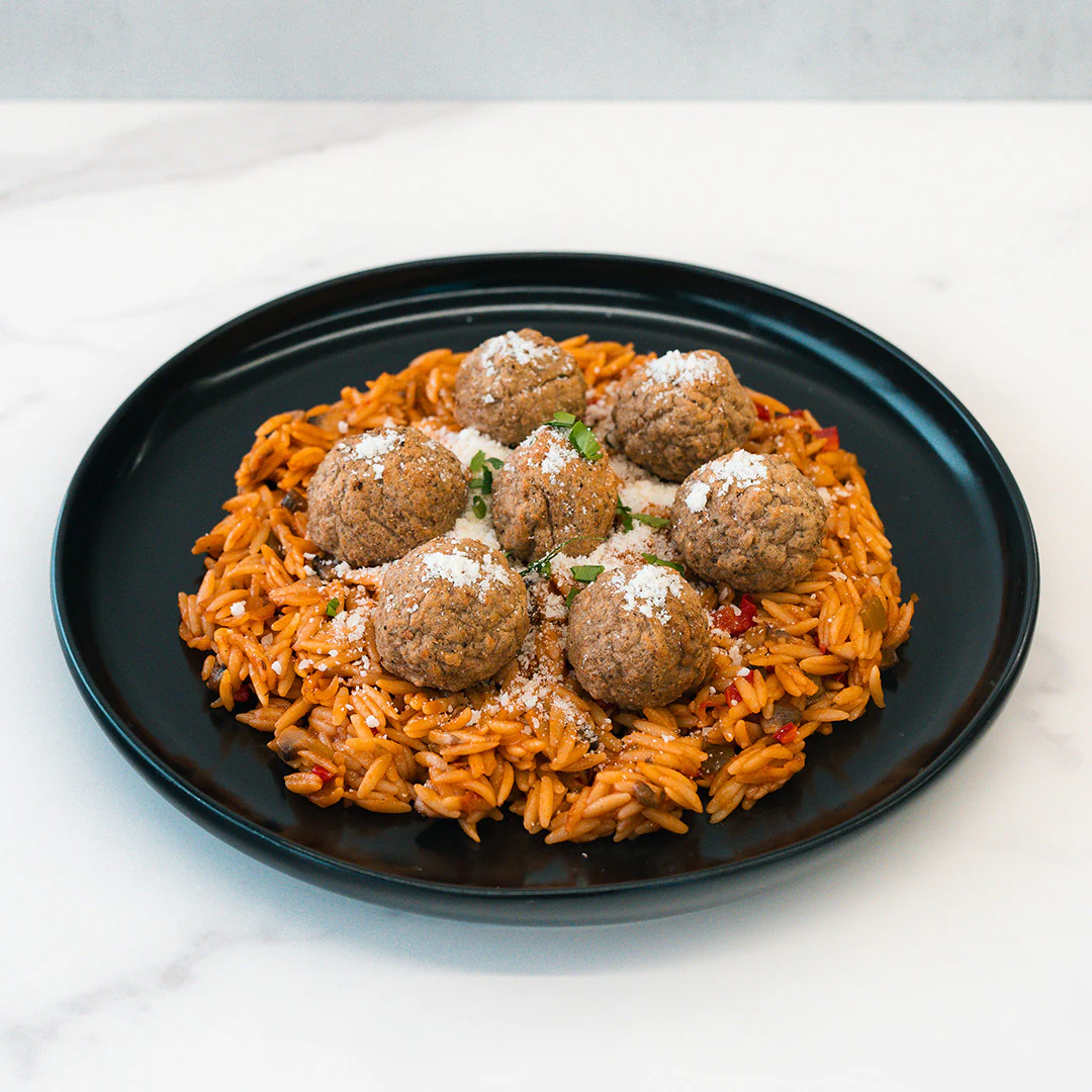 Garden Orzo & Meatballs - Image 3