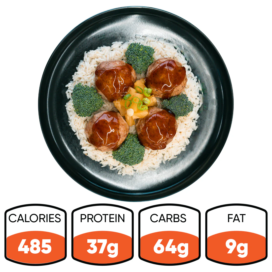 Pineapple Teriyaki Meatballs